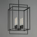 Myhouse Lighting Maxim - 10412BK - Four Light Pendant - Gridline - Black