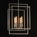 Myhouse Lighting Maxim - 10412SN - Four Light Pendant - Gridline - Satin Nickel