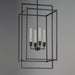 Myhouse Lighting Maxim - 10413BK - Four Light Pendant - Gridline - Black