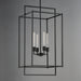 Myhouse Lighting Maxim - 10413BK - Four Light Pendant - Gridline - Black