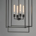 Myhouse Lighting Maxim - 10413BK - Four Light Pendant - Gridline - Black