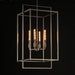 Myhouse Lighting Maxim - 10413SN - Four Light Pendant - Gridline - Satin Nickel