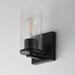 Myhouse Lighting Maxim - 10461CDBK - One Light Wall Sconce - Livingston - Black