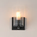 Myhouse Lighting Maxim - 10461CDBK - One Light Wall Sconce - Livingston - Black