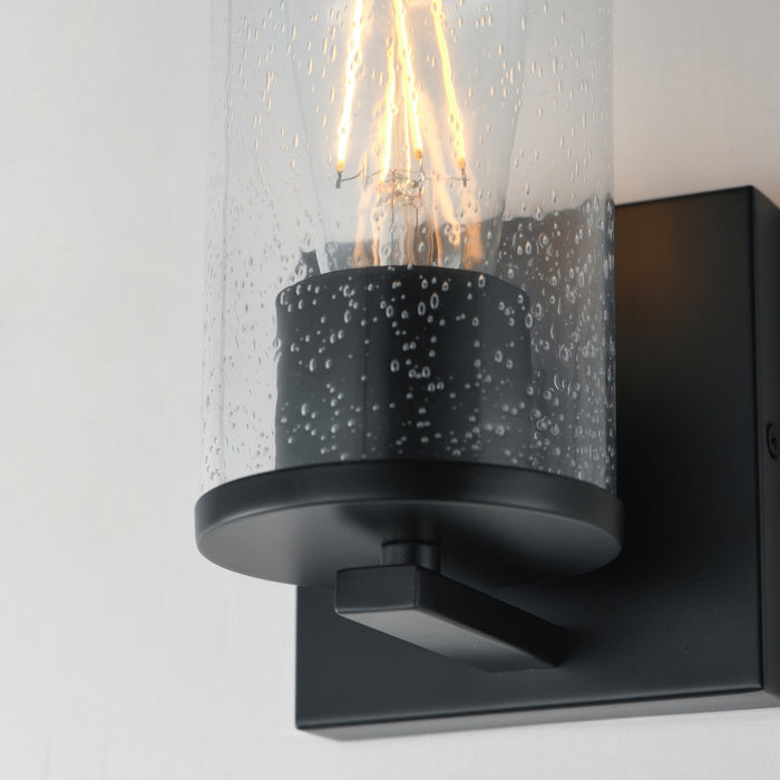 Myhouse Lighting Maxim - 10461CDBK - One Light Wall Sconce - Livingston - Black