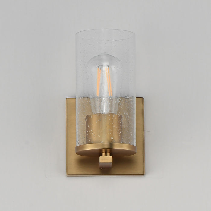 Myhouse Lighting Maxim - 10461CDNAB - One Light Wall Sconce - Livingston - Natural Aged Brass