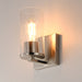 Myhouse Lighting Maxim - 10461CDSN - One Light Wall Sconce - Livingston - Satin Nickel
