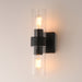 Myhouse Lighting Maxim - 10462CDBK - Two Light Wall Sconce - Livingston - Black