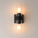 Myhouse Lighting Maxim - 10462CDBK - Two Light Wall Sconce - Livingston - Black