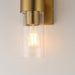 Myhouse Lighting Maxim - 10462CDNAB - Two Light Wall Sconce - Livingston - Natural Aged Brass