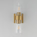 Myhouse Lighting Maxim - 10462CDNAB - Two Light Wall Sconce - Livingston - Natural Aged Brass