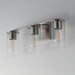 Myhouse Lighting Maxim - 10463CDSN - Three Light Bath Vanity - Livingston - Satin Nickel