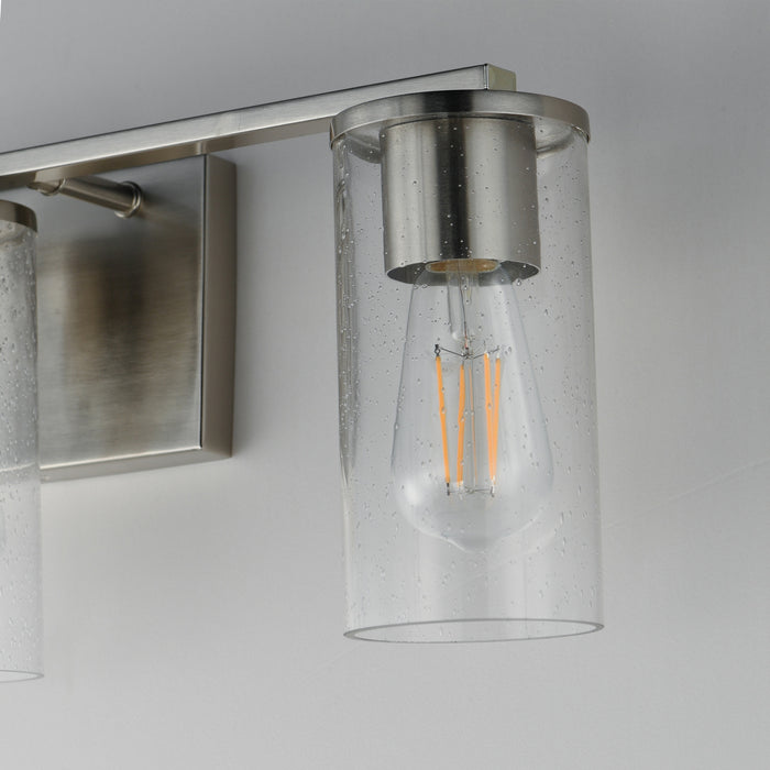 Myhouse Lighting Maxim - 10463CDSN - Three Light Bath Vanity - Livingston - Satin Nickel