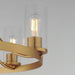 Myhouse Lighting Maxim - 10465CDNAB - Five Light Chandelier - Livingston - Natural Aged Brass