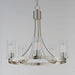 Myhouse Lighting Maxim - 10465CDSN - Five Light Chandelier - Livingston - Satin Nickel