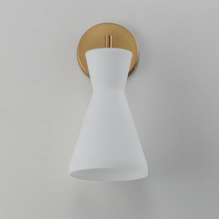 Myhouse Lighting Maxim - 11450SWNAB - One Light Wall Sconce - Sinch - Natural Aged Brass