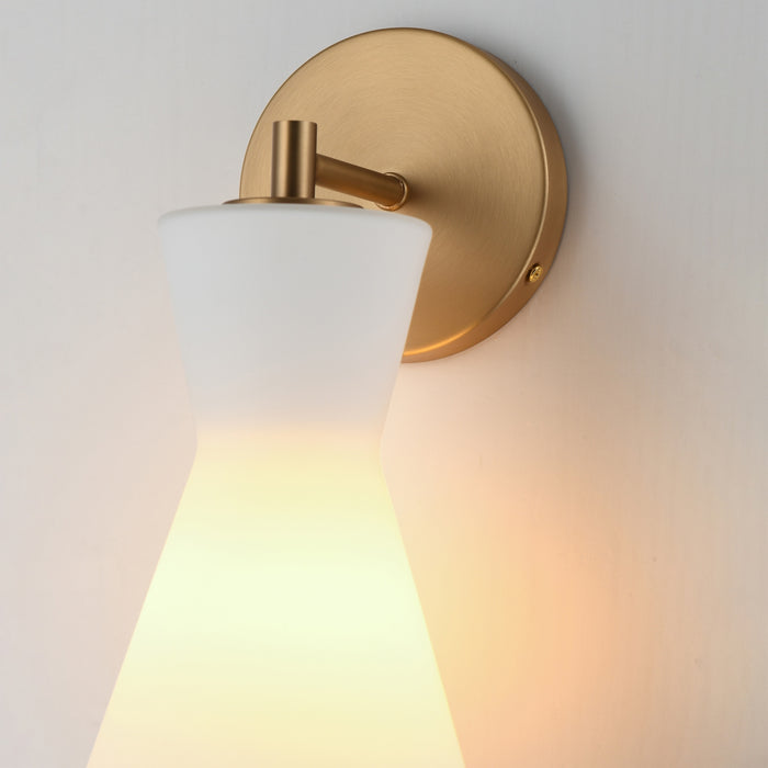 Myhouse Lighting Maxim - 11450SWNAB - One Light Wall Sconce - Sinch - Natural Aged Brass
