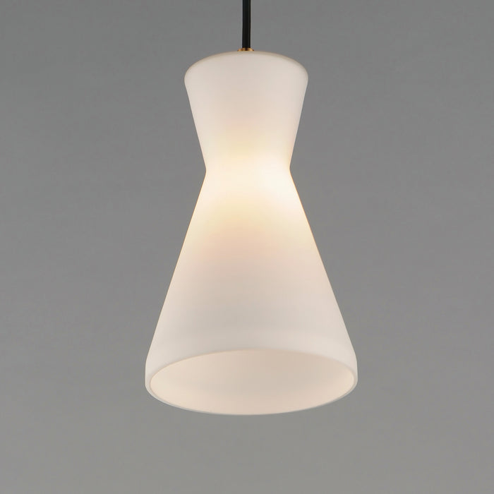 Myhouse Lighting Maxim - 11451SWNAB - One Light Pendant - Sinch - Natural Aged Brass