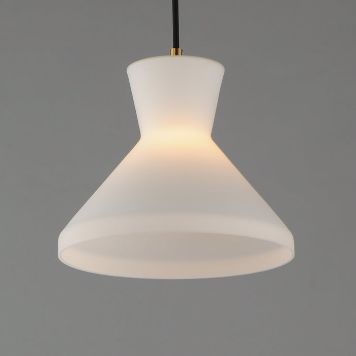Myhouse Lighting Maxim - 11452SWNAB - One Light Pendant - Sinch - Natural Aged Brass