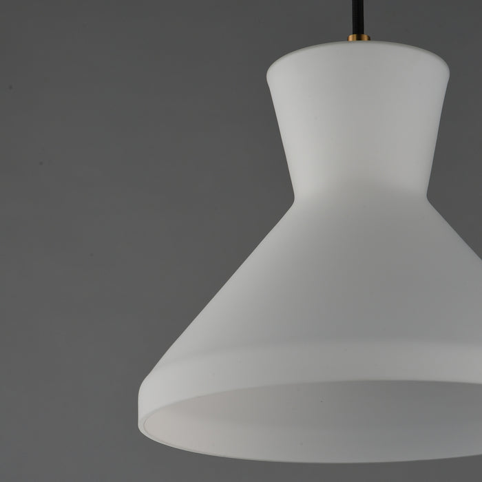 Myhouse Lighting Maxim - 11452SWNAB - One Light Pendant - Sinch - Natural Aged Brass