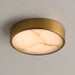 Myhouse Lighting Maxim - 18210WANAB - LED Flush Mount - Slab - Natural Aged Brass