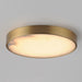 Myhouse Lighting Maxim - 18214WANAB - LED Flush Mount - Slab - Natural Aged Brass
