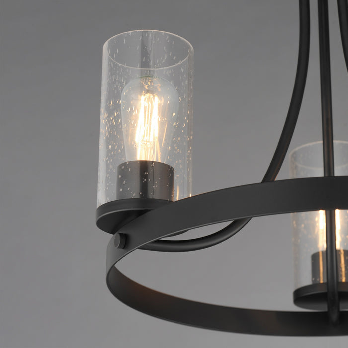 Myhouse Lighting Maxim - 10467CDBK - Three Light Chandelier - Livingston - Black
