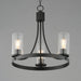 Myhouse Lighting Maxim - 10467CDBK - Three Light Chandelier - Livingston - Black