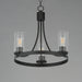 Myhouse Lighting Maxim - 10467CDBK - Three Light Chandelier - Livingston - Black