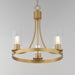 Myhouse Lighting Maxim - 10467CDNAB - Three Light Chandelier - Livingston - Natural Aged Brass