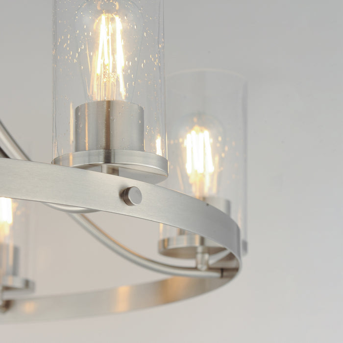 Myhouse Lighting Maxim - 10466CDSN - Six Light Chandelier - Livingston - Satin Nickel