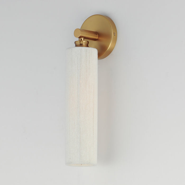 Myhouse Lighting Maxim - 12851NAB - One Light Wall Sconce - Aveline - Natural Aged Brass