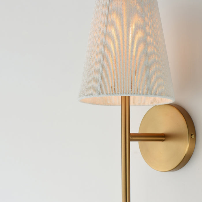 Myhouse Lighting Maxim - 12861NAB - One Light Wall Sconce - Valette - Natural Aged Brass