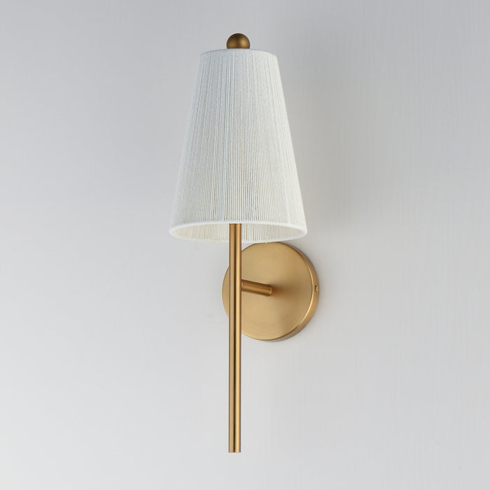 Myhouse Lighting Maxim - 12861NAB - One Light Wall Sconce - Valette - Natural Aged Brass