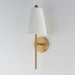 Myhouse Lighting Maxim - 12861NAB - One Light Wall Sconce - Valette - Natural Aged Brass