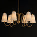 Myhouse Lighting Maxim - 12865NAB - Six Light Chandelier - Valette - Natural Aged Brass