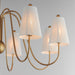 Myhouse Lighting Maxim - 12868NAB - Eight Light Chandelier - Valette - Natural Aged Brass