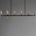 Myhouse Lighting Maxim - 16119CLBKAB - Ten Light Linear Pendant - Flambeau - Black / Antique Brass
