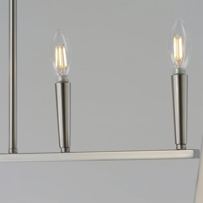 Myhouse Lighting Maxim - 10427SN - Six Light Linear Pendant - Arden - Satin Nickel