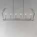 Myhouse Lighting Maxim - 10427SN - Six Light Linear Pendant - Arden - Satin Nickel
