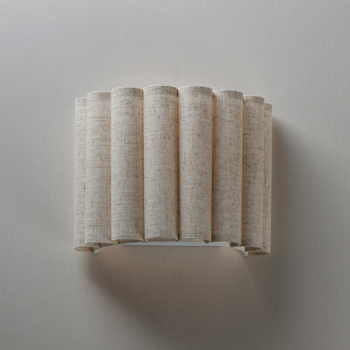 Myhouse Lighting Maxim - 12840OFNAB - One Light Wall Sconce - Penelope - Natural Aged Brass