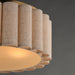 Myhouse Lighting Maxim - 12849OFNAB - Two Light Flush Mount - Penelope - Natural Aged Brass