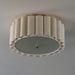 Myhouse Lighting Maxim - 12849OFNAB - Two Light Flush Mount - Penelope - Natural Aged Brass