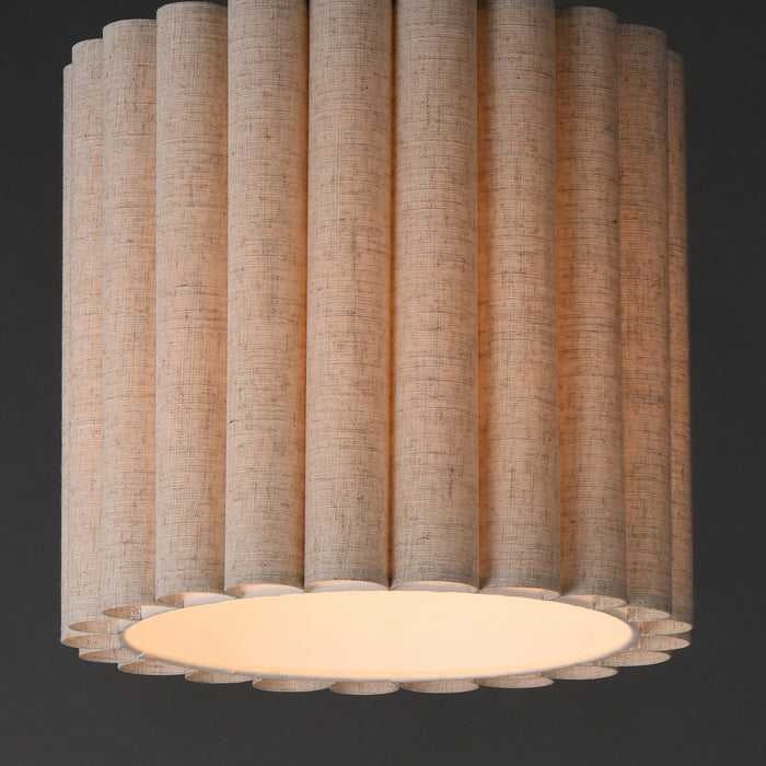 Myhouse Lighting Maxim - 12841OFNAB - One Light Pendant - Penelope - Natural Aged Brass
