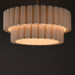 Myhouse Lighting Maxim - 12846OFNAB - Five Light Pendant - Penelope - Natural Aged Brass