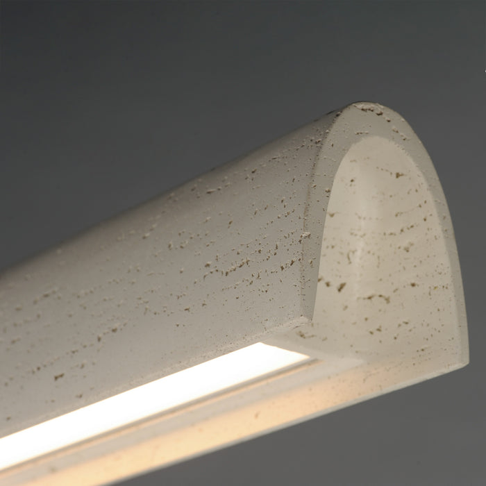 Myhouse Lighting ET2 - E25236-CHK - LED Linear Pendant - Matera - Chaulk White
