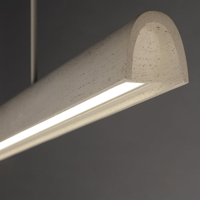 Myhouse Lighting ET2 - E25237-CHK - LED Linear Pendant - Matera - Chaulk White