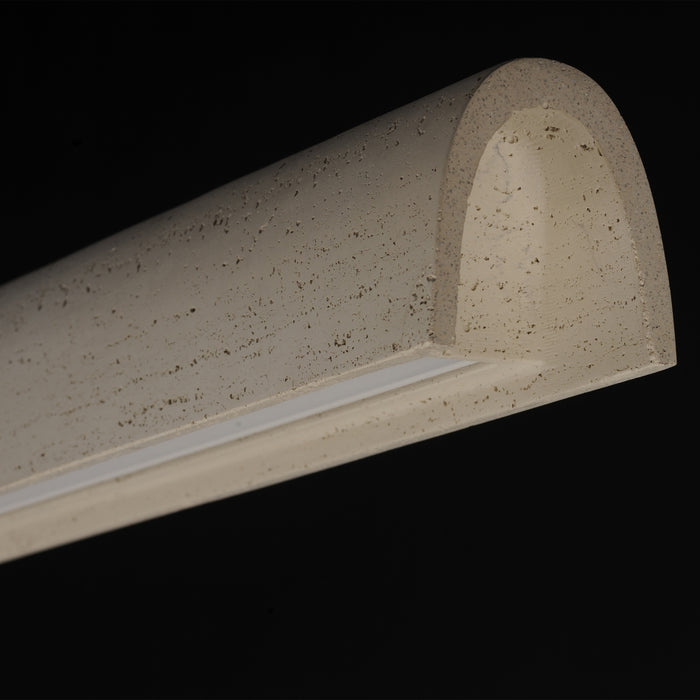 Myhouse Lighting ET2 - E25237-CHK - LED Linear Pendant - Matera - Chaulk White
