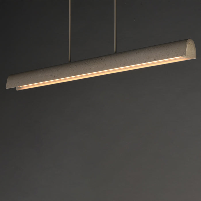 Myhouse Lighting ET2 - E25237-CHK - LED Linear Pendant - Matera - Chaulk White