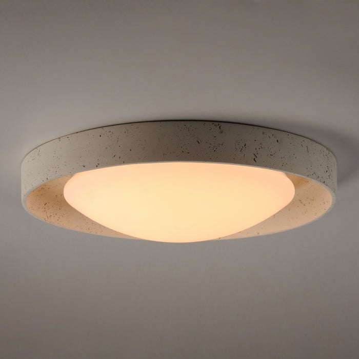 Myhouse Lighting ET2 - E25239-CHK - LED Flush Mount - Matera - Chaulk White
